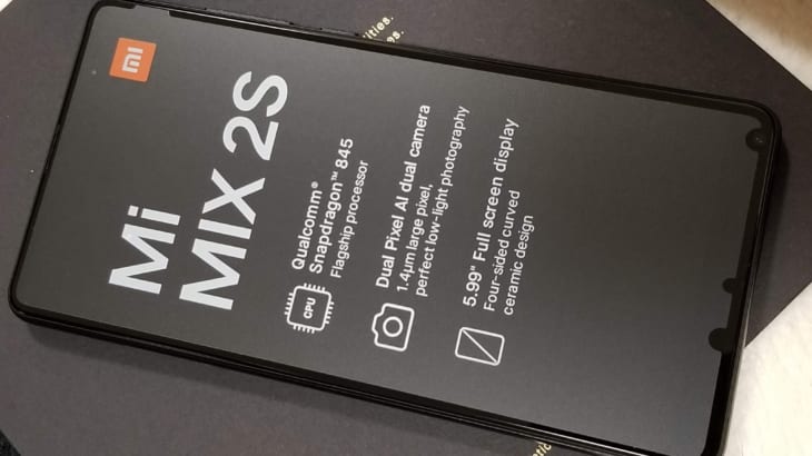 Xiaomi Mi MIX 2S 使い始めました。＠購入してから届くまで