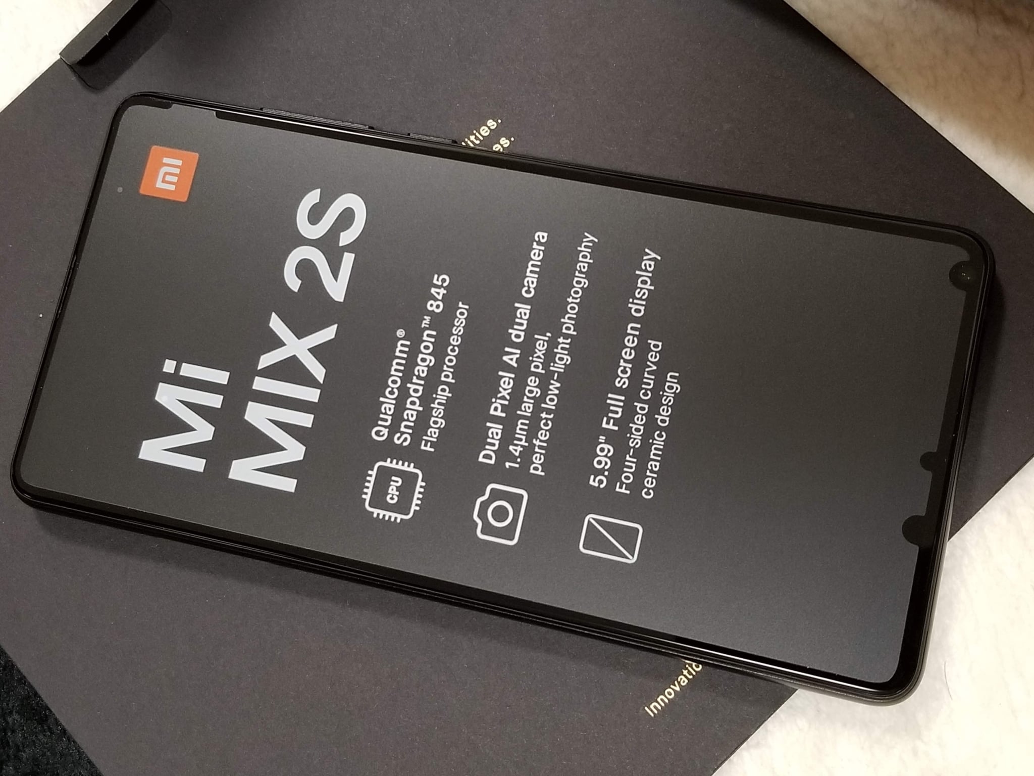 Xiaomi Mi Mix 2s 使い始めました 購入してから届くまで きよさんが果てるまで